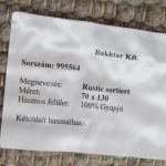 Vastag gyapjú szőnyeg Rustic 70x135 szövött modern szőnyeg