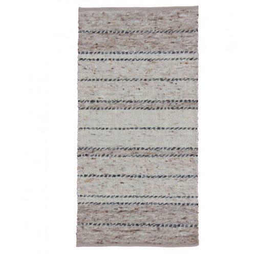 Vastag szőnyeg gyapjúból Rustic 70x140 szövött modern gyapjú szőnyeg