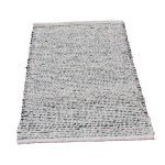 Vastag gyapjú szőnyeg Rustic 70x130 szövött modern szőnyeg