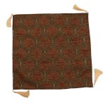 Barna díszpárna 45x45 – Bronz palota