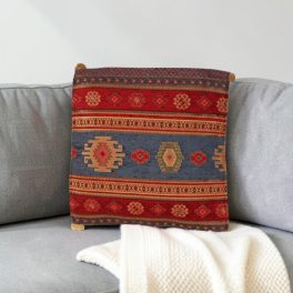 Kék díszpárna 45x45 – Nomád folyó