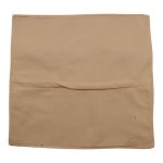 Krém díszpárna 45x45 – Kék rozetta