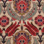 Krém díszpárna 45x45 – Tulipán álom