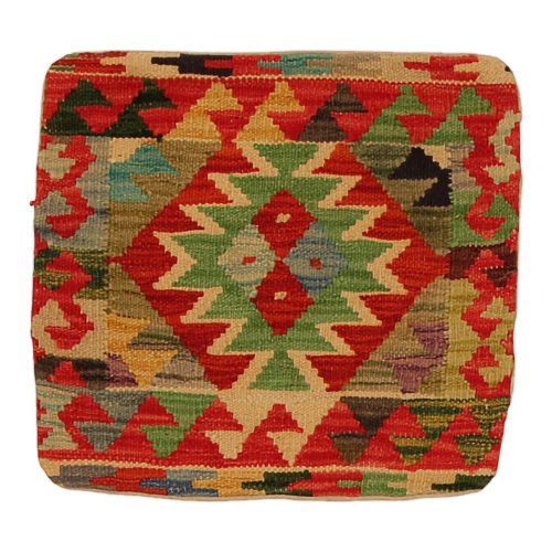Keleti díszpárna 45x45 kézi szövésű Kelim párnahuzat