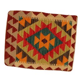 Kézi szövésű díszpáran 45x45 Kilim párnahuzat