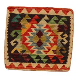 Kézi szövésű díszpáran 45x45 Kilim párnahuzat