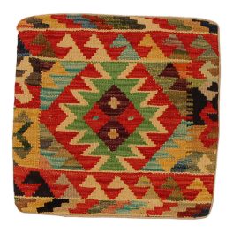 Kézi szövésű díszpáran 45x45 Kilim párnahuzat