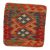 Kézi szövésű Kilim párnahuzat 45x45 afgán díszpárna