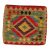 Kézi szövésű Kilim párnahuzat 45x45 afgán díszpárna