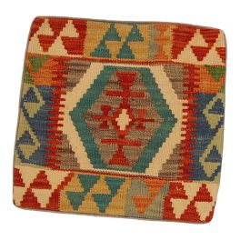 Kézi szövésű párna 45x45 Kilim párnahuzat