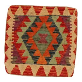 Kézi szövésű párna 45x45 Kilim párnahuzat