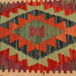 Kézi szövésű párna 45x45 Kilim párnahuzat