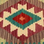 Kézi szövésű párna 45x45 Kilim párnahuzat