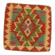 Kézi szövésű párnahuzat 45x45 Kilim díszpárna