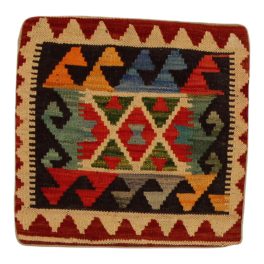 Kilim díszpárna 45x45 kézi szövésű Kelim párnahuzat