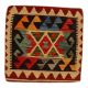 Kilim díszpárna 45x45 kézi szövésű Kelim párnahuzat