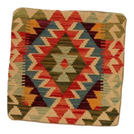 Kilim díszpárna 45x45 kézi szövésű Kelim párnahuzat