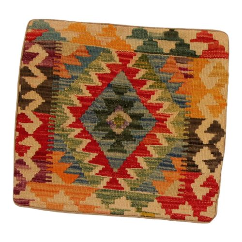Kilim díszpárna 45x45 kézi szövésű Kelim párnahuzat