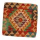 Kilim díszpárna 45x45 kézi szövésű Kelim párnahuzat