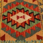 Kilim díszpárna 45x45 kézi szövésű párnahuzat