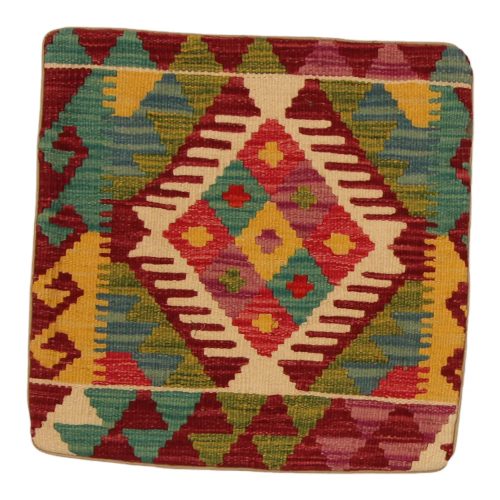 Kilim díszpárna 45x45 kézi szövésű párnahuzat