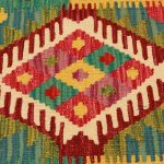 Kilim díszpárna 45x45 kézi szövésű párnahuzat