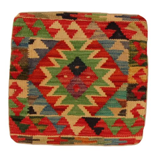 Kilim díszpárna 45x45 kézi szövésű párnahuzat