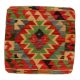 Kilim díszpárna 45x45 kézi szövésű párnahuzat