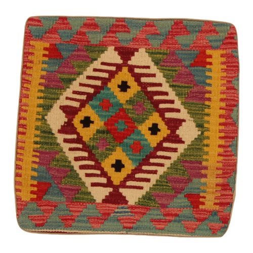 Kilim díszpárna 45x45 kézi szövésű párnahuzat
