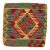 Kilim díszpárna 45x45 kézi szövésű párnahuzat