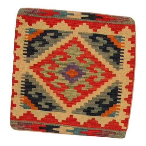 Kilim díszpárna 45x45 kézi szövésű párnahuzat