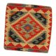 Kilim díszpárna 45x45 kézi szövésű párnahuzat
