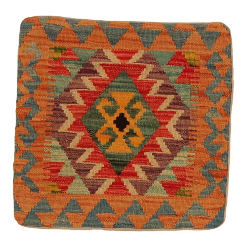 Kilim díszpárna 45x45 kézi szövésű párnahuzat