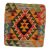 Kilim díszpárna 45x45 kézi szövésű párnahuzat
