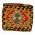 Kilim díszpárna 45x45 kézi szövésű párnahuzat