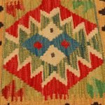 Kilim díszpárna 45x45 kézi szövésű párnahuzat