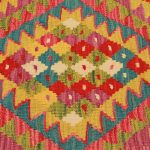 Kilim díszpárna 45x45 kézi szövésű párnahuzat