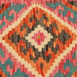 Kilim díszpárna 45x45 kézi szövésű párnahuzat