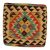 Kilim díszpárna 45x45 kézi szövésű párnahuzat