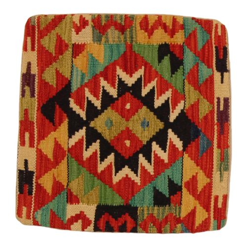 Kilim díszpárna 45x45 kézi szövésű párnahuzat