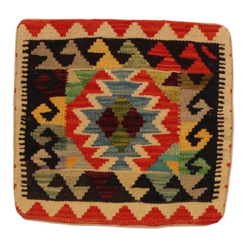 Kilim díszpárna 45x45 kézi szövésű párnahuzat