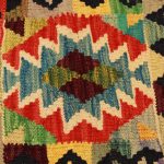 Kilim díszpárna 45x45 kézi szövésű párnahuzat