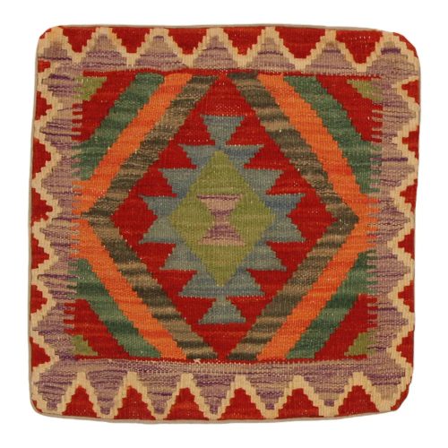 Kilim díszpárna 45x45 kézi szövésű párnahuzat