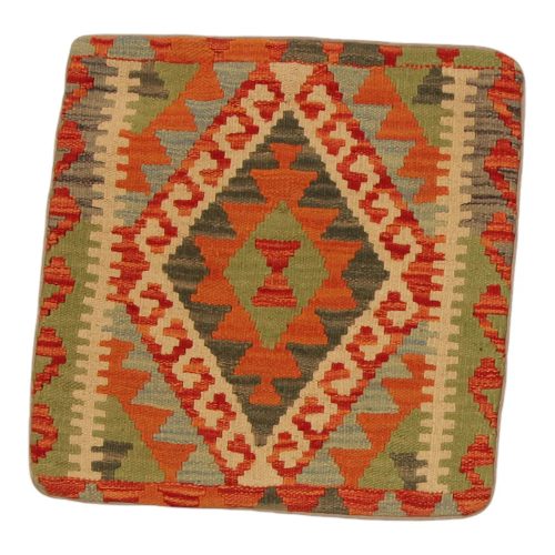 Kilim díszpárna 45x45 kézi szövésű párnahuzat