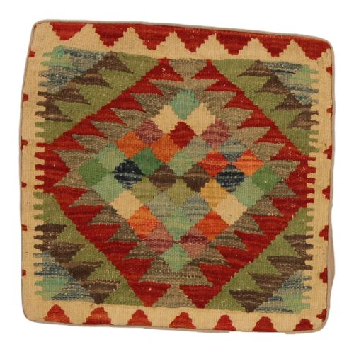 Kilim díszpárna 45x45 kézi szövésű párnahuzat