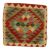 Kilim díszpárna 45x45 kézi szövésű párnahuzat