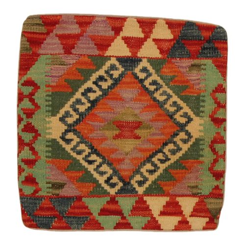 Kilim díszpárna 45x45 kézi szövésű párnahuzat