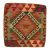 Kilim díszpárna 45x45 kézi szövésű párnahuzat