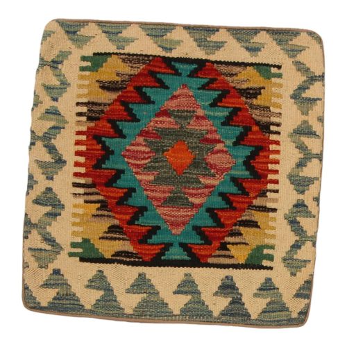 Kilim díszpárna 45x45 kézi szövésű párnahuzat