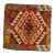 Kilim díszpárna 45x45 kézi szövésű párnahuzat